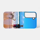 Personalisiertes, benutzerdefiniertes Foto Design  Samsung Galaxy Hülle (Rückseite (Horizontal))