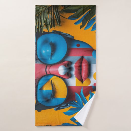 Personalisiertes benutzerdefiniertes Foto Eigenes Badehandtuch (Badehandtuch)