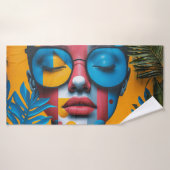 Personalisiertes benutzerdefiniertes Foto Eigenes Badehandtuch (Badehandtuch)