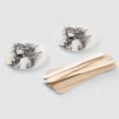 Personalisiertes benutzerdefiniertes Foto Eigenes Fächer (Non-assembled)