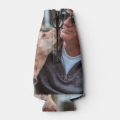 Personalisiertes benutzerdefiniertes Foto Flaschenkühler (Rückseite)