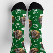 Personalisiertes benutzerdefiniertes Foto - Hallow Socken (Oben)