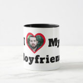 Personalisiertes benutzerdefiniertes Foto I Liebe Tasse (Zentrum)