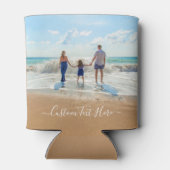 Personalisiertes benutzerdefiniertes Foto kann mit Dosenkühler (Rückseite)