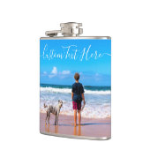 Personalisiertes benutzerdefiniertes Foto mit benu Flachmann (Links)