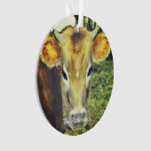 Personalisiertes benutzerdefiniertes Foto Ornament (Vorderseite)