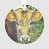 Personalisiertes benutzerdefiniertes Foto Ornament (Rückseite)