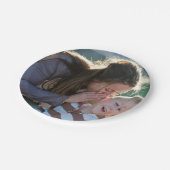 Personalisiertes benutzerdefiniertes Foto Pappteller (Schrägansicht)