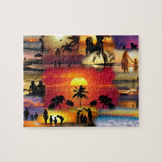 Personalisiertes benutzerdefiniertes Foto Puzzle (Horizontal)