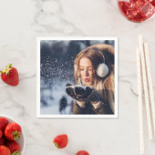 Personalisiertes benutzerdefiniertes Foto Serviette (Beispiel)