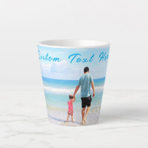 Personalisiertes benutzerdefiniertes Foto und Tass Milchtasse