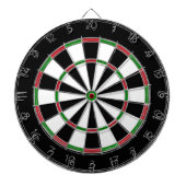 Personalisiertes benutzerdefiniertes Foto- und Tex Dartscheibe (vorne)