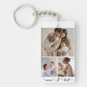 Personalisiertes benutzerdefiniertes Foto und Texf Schlüsselanhänger (Vorderseite)