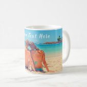 Personalisiertes benutzerdefiniertes Foto und Text Kaffeetasse (VorderseiteRechts)