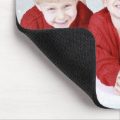 Personalisiertes benutzerdefiniertes Foto und Text Mousepad (Ecke)