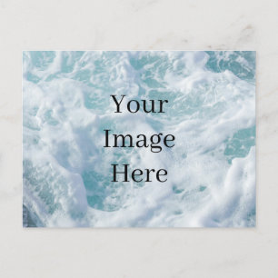 Personalisiertes benutzerdefiniertes Foto und Text Postkarte