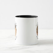 Personalisiertes benutzerdefiniertes Foto und Text Tasse (Zentrum)