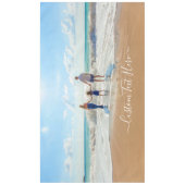 Personalisiertes benutzerdefiniertes Foto und Text Tischdecke (Vorderseite)