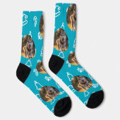 Personalisiertes benutzerdefiniertes Foto - Winter Socken (Rechts)
