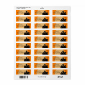 Personalisiertes benutzerdefiniertes Halloween (Vorne)