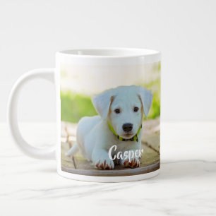 Personalisiertes benutzerdefiniertes Haustierfoto  Jumbo-Tasse