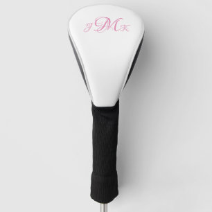 Personalisiertes, benutzerdefiniertes Hot-Pink-Scr Golf Headcover