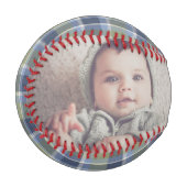 Personalisiertes, benutzerdefiniertes, Kariertes M Baseball (Vorderseite Links)