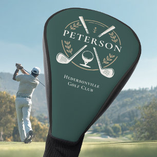 Personalisiertes benutzerdefiniertes Namens- und W Golf Headcover