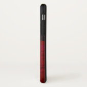 Personalisiertes, benutzerdefiniertes Schwarz - Ih Case-Mate iPhone Hülle (Hinten/Links)