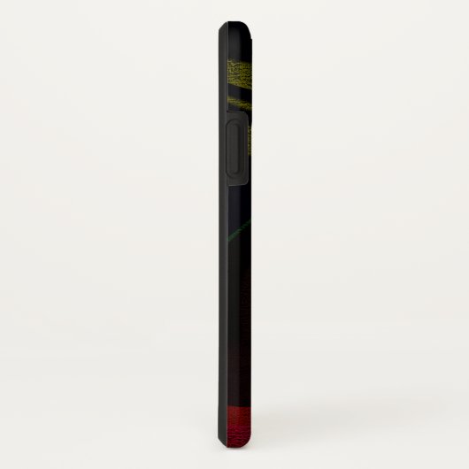 Personalisiertes, benutzerdefiniertes Schwarz - Ih Case-Mate iPhone Hülle (Hinten/Rechts)