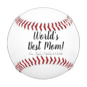 Personalisiertes, benutzerdefiniertes Skript mit d Baseball (Vorderseite)