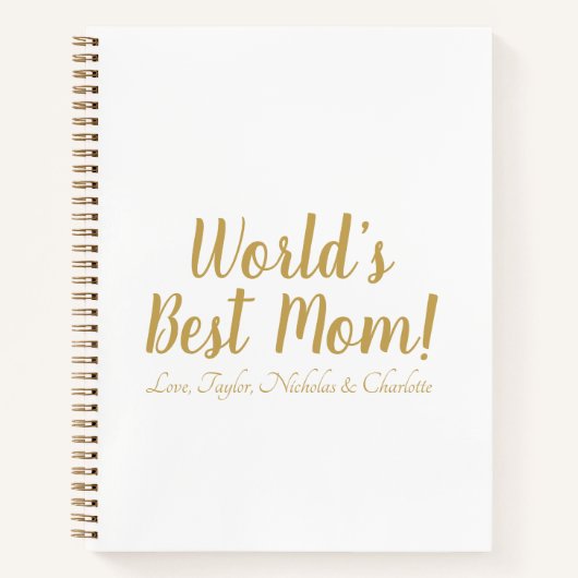 Personalisiertes, benutzerdefiniertes Skript mit d Notizblock (Vorderseite)