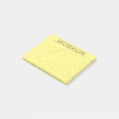Personalisiertes Berechnungsmuster Nachhinweise Post-it Klebezettel (angewinkelt)
