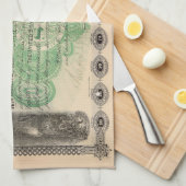 Personalisiertes Bergbaumaterial Küchentuch (Viertel Falte)