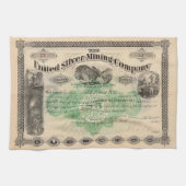 Personalisiertes Bergbaumaterial Küchentuch (Horizontal)