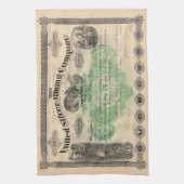 Personalisiertes Bergbaumaterial Küchentuch (Vertikal)