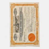 Personalisiertes Bergbaumaterial Küchentuch (Vertikal)