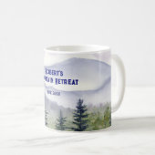 Personalisiertes Bergthema Kaffeetasse (VorderseiteRechts)