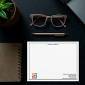 Personalisiertes Berufliches Firmenlogo Mitteilungskarte