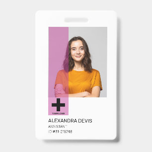 Personalisiertes Berufliches Mitarbeiterlogo und F Ausweis