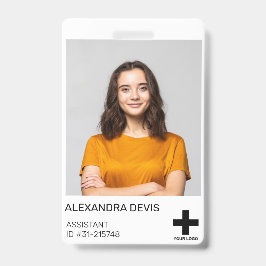 Personalisiertes Berufliches Mitarbeiterlogo und F Ausweis