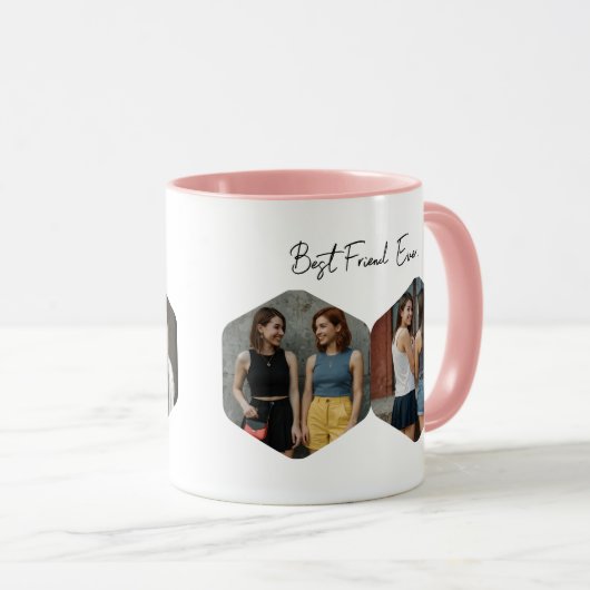 Personalisiertes "Best Friend Ever"-Geschenk Tasse (VorderseiteRechts)