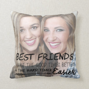 Personalisiertes Best Friend Foto BESTE FREUNDIN F Kissen