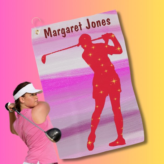 Personalisiertes Best Mum Ladys Golfspass Golfhandtuch