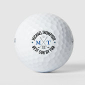 Personalisiertes "Best Son by Par" Golfball (Vorderseite)