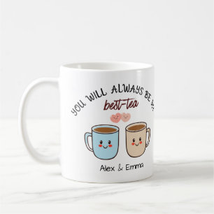 Personalisiertes Best-Tea-Paar  Kaffeetasse