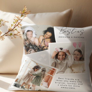Personalisiertes Beste-Freundin-3-Foto Kissen
