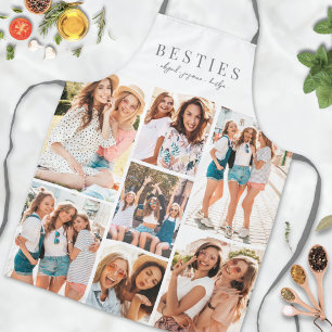 Personalisiertes Beste-Freundin-BFF-Foto-Collage Schürze