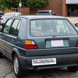 Personalisiertes Beste Lehrerin/Bester Lehrer Alle Autoaufkleber