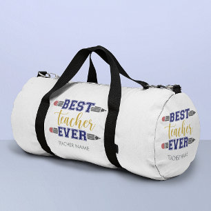 Personalisiertes Beste Lehrerin/Bester Lehrer Alle Duffle Bag